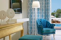 Anemos Luxury Grand Resort - Wohnbeispiel Doppelzimmer Sharing Pool (Zimmercodierung D1P)