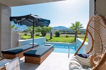 Eliros Mare Beachfront Poem Hotel - Wohnbeispiel Doppelzimmer Superior Privat Pool (Zimmercodierung DS1)