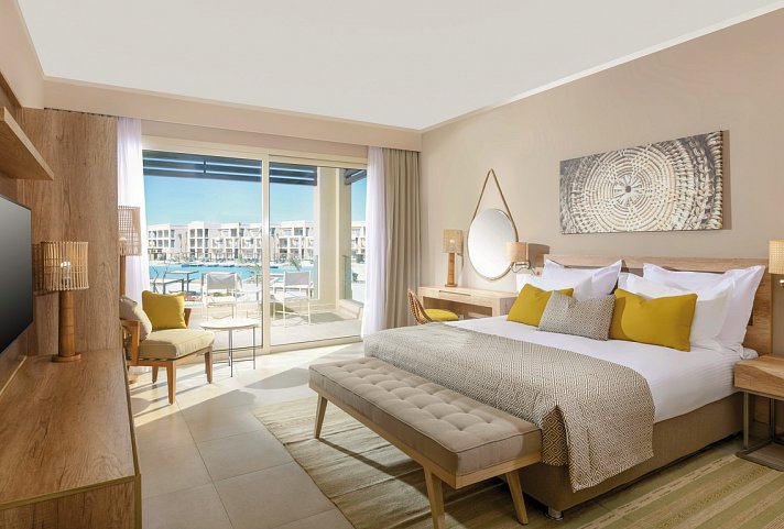 Steigenberger Resort Ras Soma - Wohnbeispiel Doppelzi. Superior seitl. Meerblick (Zimmercodierungen DSN & DCN)