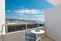 Vibra Algarb - Beispiel Balkon Einzelzimmer seitl. Meerblick (Zimmercodierung EBN)