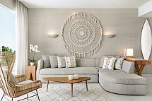 Ikos Aria - Wohnbeispiel Bungalow Deluxe Suite 1 Schlafzimmer Strandseite (Zimmercodierung BD1)