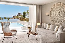 Ikos Aria - Wohnbeispiel Bungalow Deluxe Suite 1 Schlafzimmer Privatpool Meerblick (Zimmercodierung BD2)