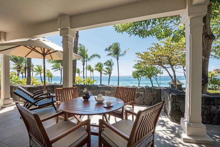 The Residence Mauritius - Wohnbeispiel Colonial Oceanfront Suite (Zimmercodierungen WBO & WC3)
