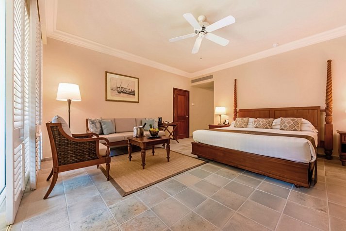 The Residence Mauritius - Wohnbeispiel Colonial Gardenview Terrace (Zimmercodierungen UGG, UG8, DCG & UHG)