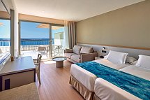 Universal Hotel Romántica - Wohnbeispiel Familienzimmer Meerblick (Zimmercodierung FBM)