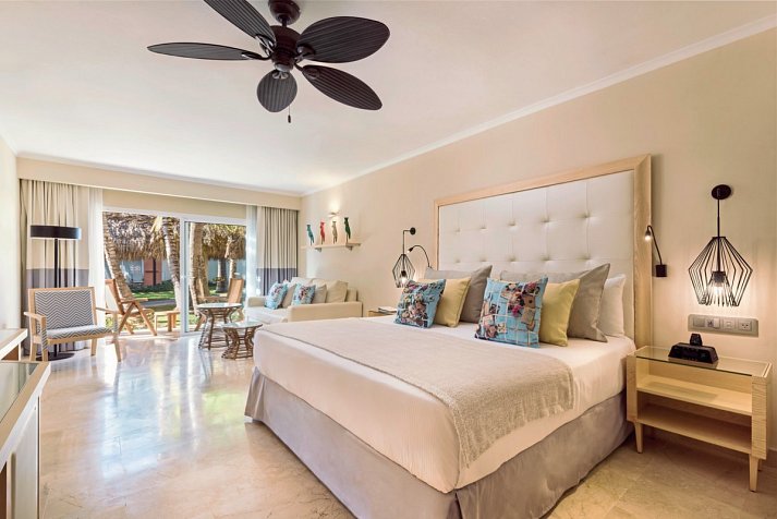 Grand Palladium Palace Resort & Spa - Wohnbeispiel Junior Suite Garden View (Zimmercodierung JBG)