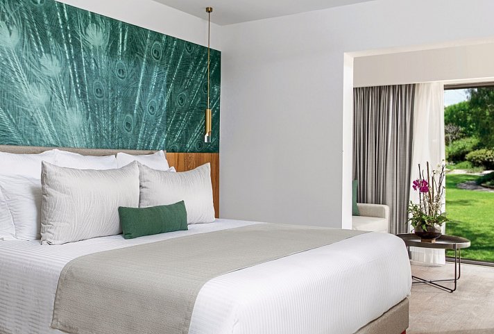 Dreams Flora Resort & Spa - Wohnbeispiel Junior Suite (Zimmercodierungen JB1, JB3, J1M, J2M, J1P, J1Q & J2Q)