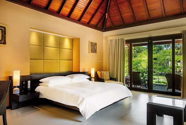 NIVA Labriz Seychelles - Wohnbeispiel Garden Villa (Zimmercodierungen VBG, VHG & VB8)