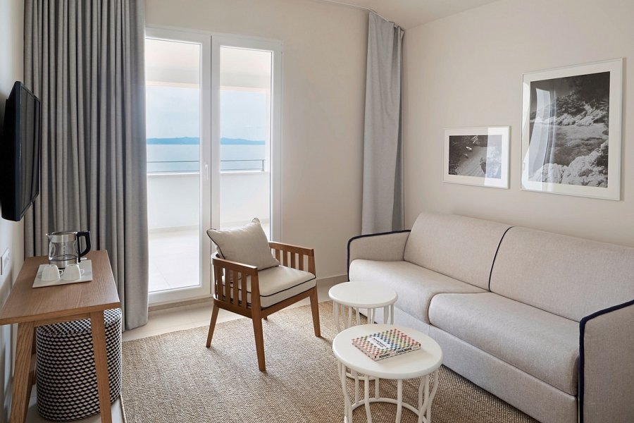 Bluesun Holiday Village Afrodita - Wohnbeispiel Juniorsuite (Zimmercodierung JBC)