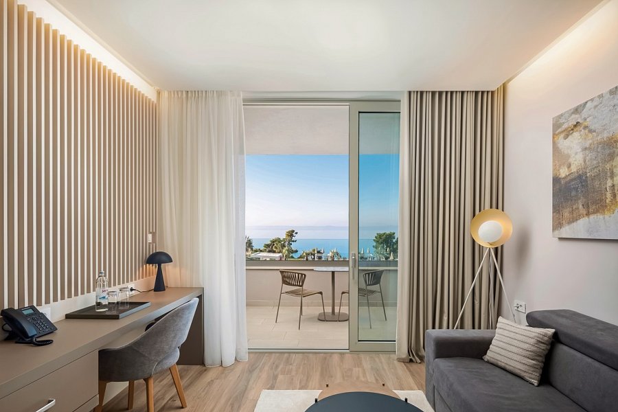 Aminess Laurel Khalani Hotel - Wohnbeispiel Doppelzimmer Luxury Meerseite (Zimmercodierung DUM)