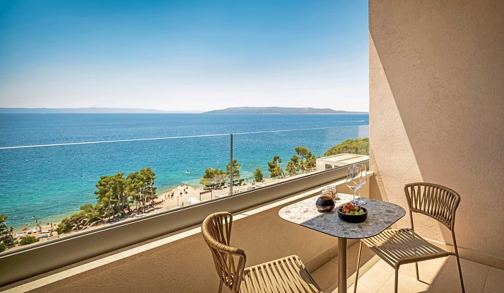 Aminess Laurel Khalani Hotel - Wohnbeispiel Doppelzimmer Luxury Meerseite (Zimmercodierung DUM)