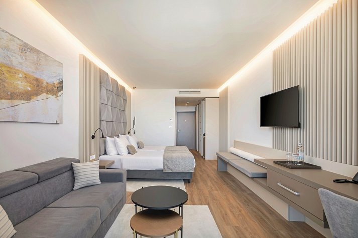 Aminess Laurel Khalani Hotel - Wohnbeispiel Doppelzimmer Luxury Meerseite (Zimmercodierung DUM)