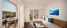 Gava Waterman Milna Resort - Wohnbeispiel Juniorsuite (Zimmercodierungen JP1 & JB1)