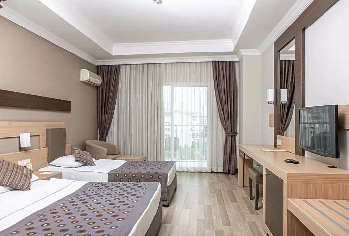 Telatiye Resort - Wohnbeispiel Doppelzimmer (Zimmercodierungen DB1, DC1, DS1, DP1 & DE1)