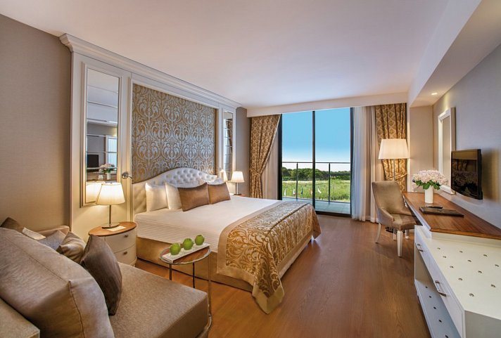 Aska Lara Resort & Spa - Wohnbeispiel Doppelzimmer Economy Landblick (Zimmercodierung DEL)