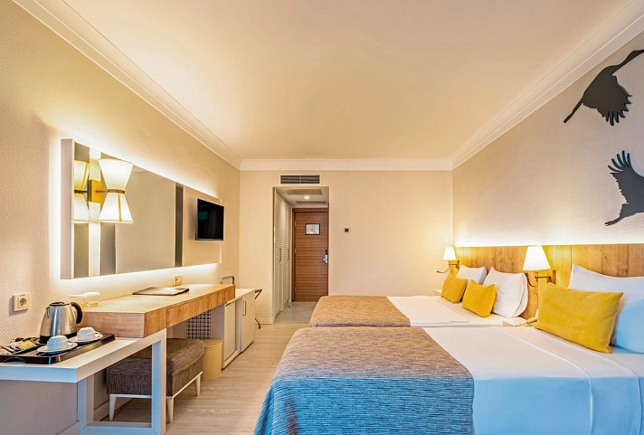 Nova Park - Wohnbeispiel Doppelzimmer Landblick (Zimmercodierungen DBL, DCL, DBN & DCN)