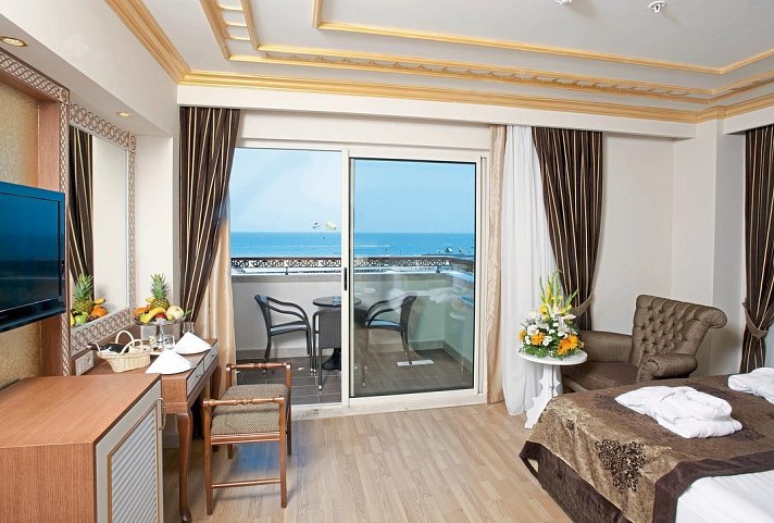 Diamond Excellence Resort & Spa - Wohnbeispiel Doppelzimmer Meerblick (Zimmercodierungen DBM & DCM)