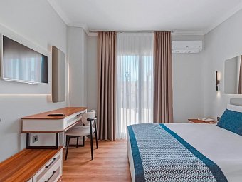 Q Ella Beach Hotel - Wohnbeispiel Doppelzimmer (Zimmercodierungen DB1 & DC1)