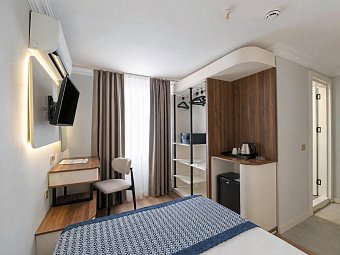 Q Ella Beach Hotel - Wohnbeispiel Doppelzimmer Eco (Zimmercodierung DE1)