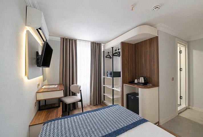 Q Ella Beach Hotel - Wohnbeispiel Doppelzimmer Eco (Zimmercodierung DE1)