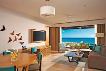 Dreams Playa Mujeres Golf & Spa Resort - Wohnbeispiel Preferred Mastersuite Oceanview (Zimmercodierung W1M)