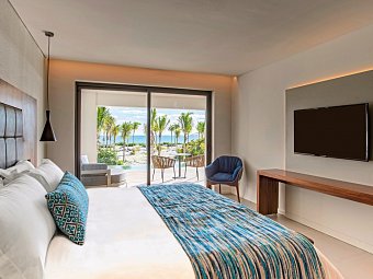 Majestic Elegance Costa Mujeres - Wohnbeispiel Majestic Juniorsuite Swim-Up (Zimmercodierung JBQ)