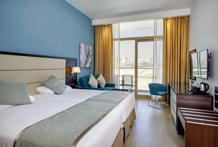 Riu Dubai - Wohnbeispiel Double Room (Zimmercodierung DB1)