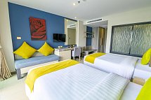 Andakira Hotel Patong - Wohnbeispiel Deluxe Pool Access (Zimmercodierung DDQ)