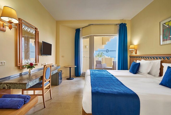 Nahrawess Resort & Thalasso - Wohnbeispiel Doppelzimmer (Zimmercodierungen DB1, DC1, DP1, DBC & DC2)