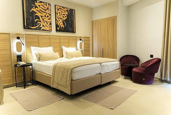 Golf Residence - Wohnbeispiel Doppelzimmer Deluxe (Zimmercodierungen DD1 & DD2)