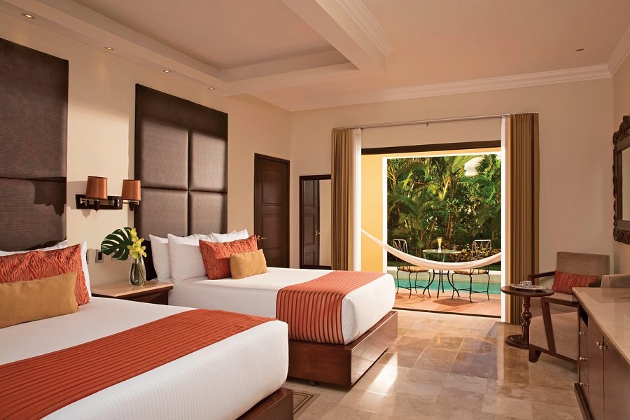Dreams Tulúm Resort & Spa - Wohnbeispiel Preferred Club Deluxe Garden Swim Out (Zimmercodierung UDQ)
