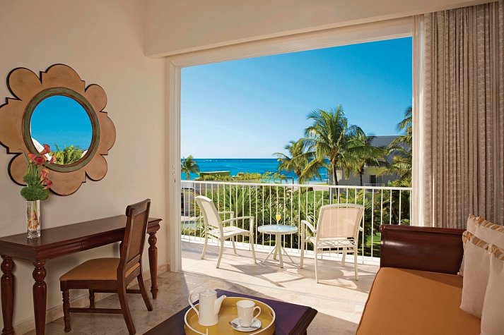 Dreams Tulúm Resort & Spa - Wohnbeispiel Preferred Club Juniorsuite Oceanview (Zimmercodierung J9O)