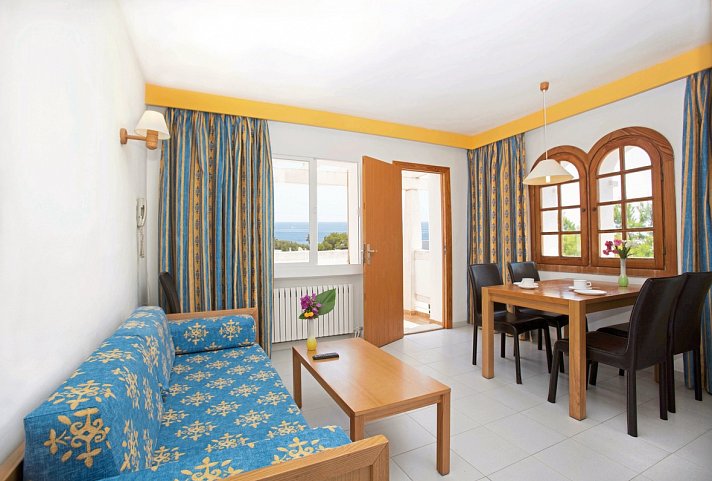 Gavimar La Mirada - Wohnbeispiel Apt. 1 Schlafzimmer (Zimmercodierung AB1)