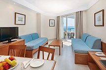 Hipotels Bahía Grande - Wohnbeispiel Appartement 1 Schlafzimmer (Zimmercodierung AB1)
