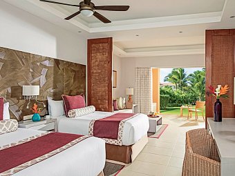 Dreams Royal Beach Punta Cana - Wohnbeispiel Deluxe Tropical View (Zimmercodierung UDG)