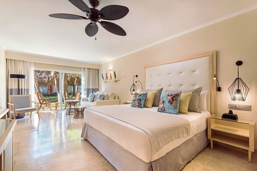 Grand Palladium Palace Resort & Spa - Wohnbeispiel Junior Suite Garden View (Zimmercodierung JBG)