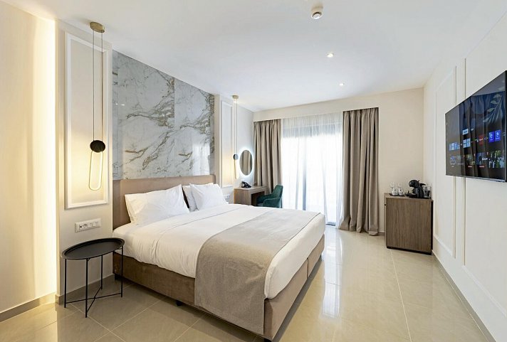 Philia Center Suites - Wohnbeispiel Doppelzimmer (Zimmercodierung DB1)