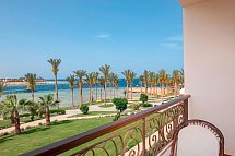 Royal Brayka Resort - Beispiel Balkon Doppelzimmer Deluxe Meeresfront (Zimmercodierungen DDO & DCO)