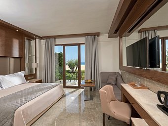 Mediterranean Village Hotel & Spa - Wohnbeispiel Doppelzimmer Meerblick (Zimmercodierung D2M)